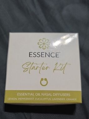 Essence Starter Kit - White & Gold Essential Oil Nasal Diffusers